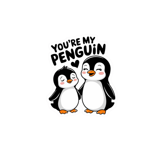 Cute Penguin Sticker 2