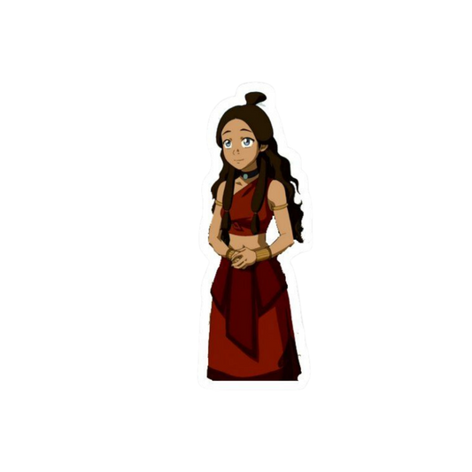 Comic Toph Beifong | The Last Airbender Premium Sticker | TV Series