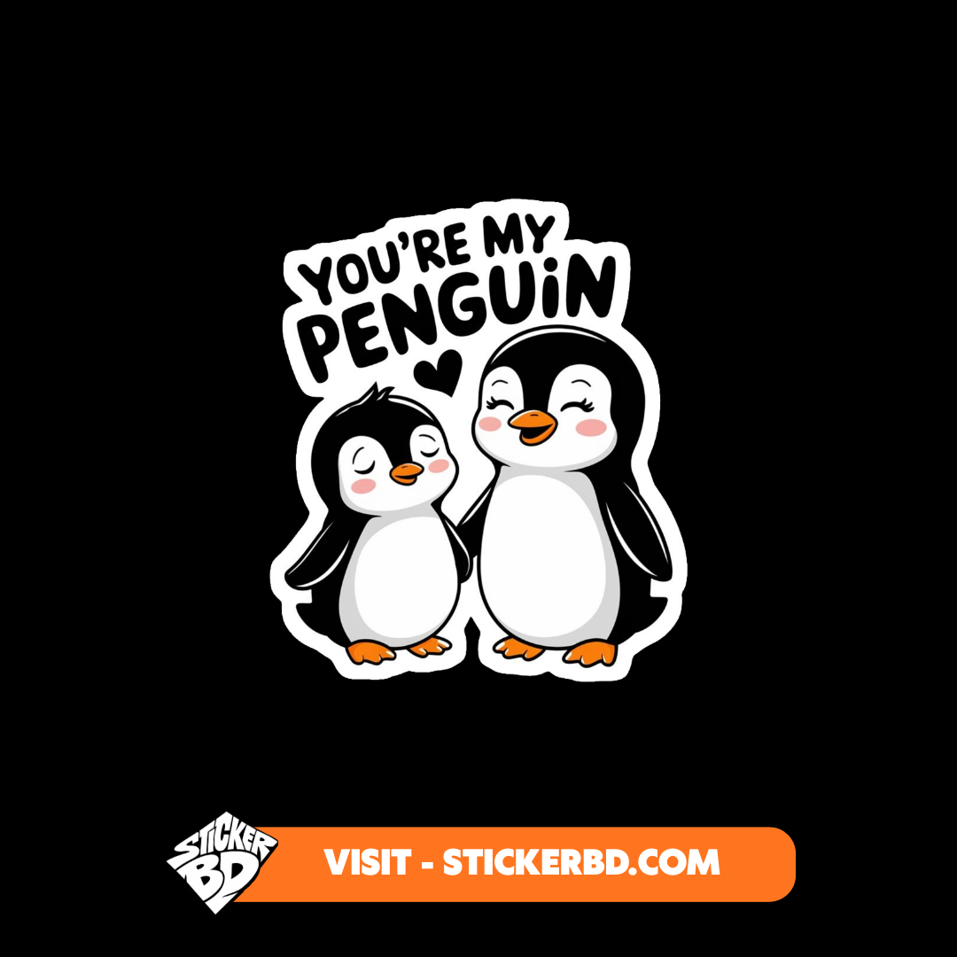 Cute Penguin Sticker Bundle