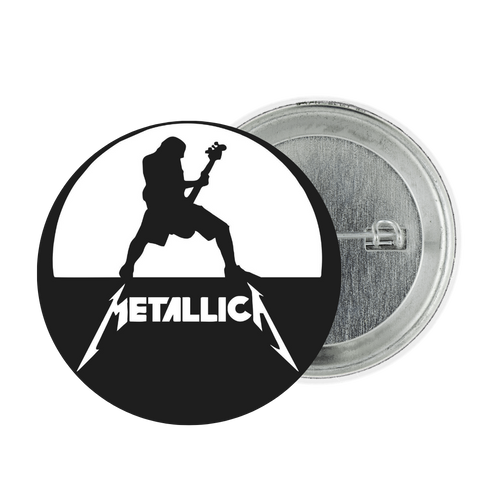 Metallica Tinplate Badge