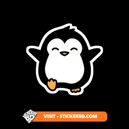 Cute Penguin Sticker Bundle