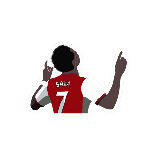 Saka | Arsenal Premium Sticker | Football Club