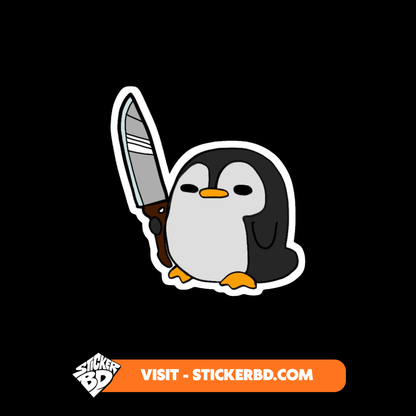 Cute Penguin Sticker Bundle