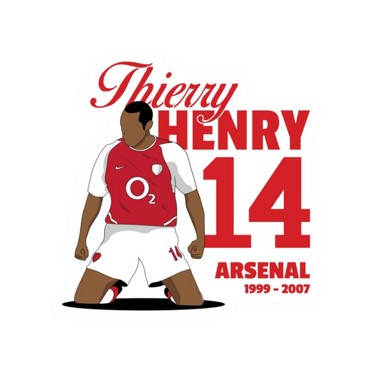Legend Thierry Henry | Arsenal Premium Sticker | Football Club