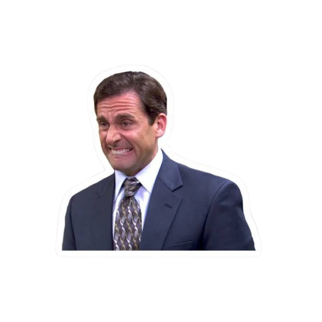 Steve Carell | The Office Premium Sticker | TV Series