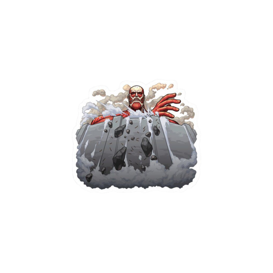 Colossal Titan Mode Attack on Titan Anime Sticker