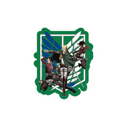 Attack on Titan Anime Sticker Bundle