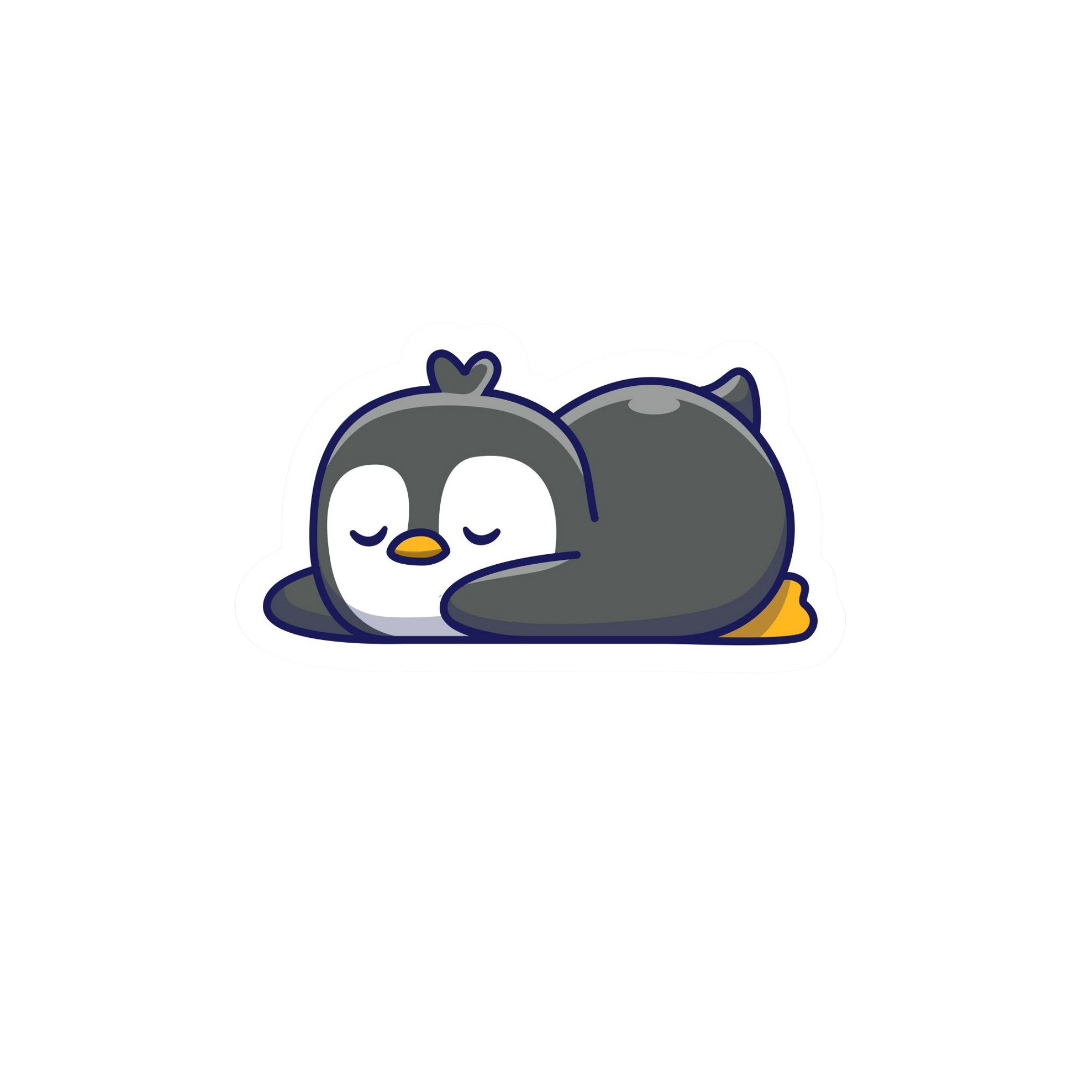 Cute Penguin Sticker 5