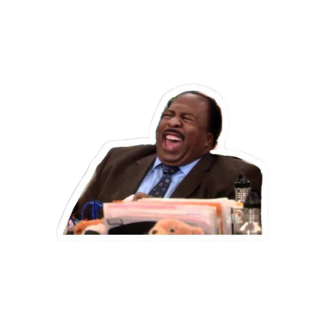 Leslie David Baker | The Office Premium Sticker | TV Series
