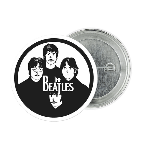 The Beatles Tinplate Badge