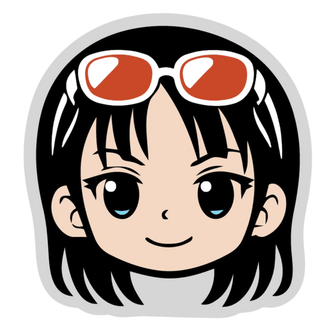Nico Robin One Piece Sticker 11 | Anime Premium Sticker – StickerBD