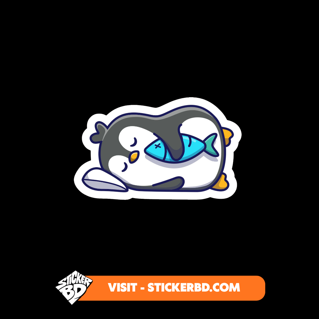 Cute Penguin Sticker Bundle