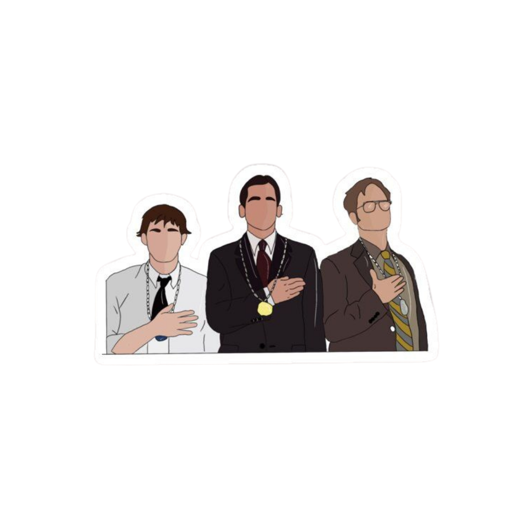 The Office Gang | The Office Premium Sticker | TV Series