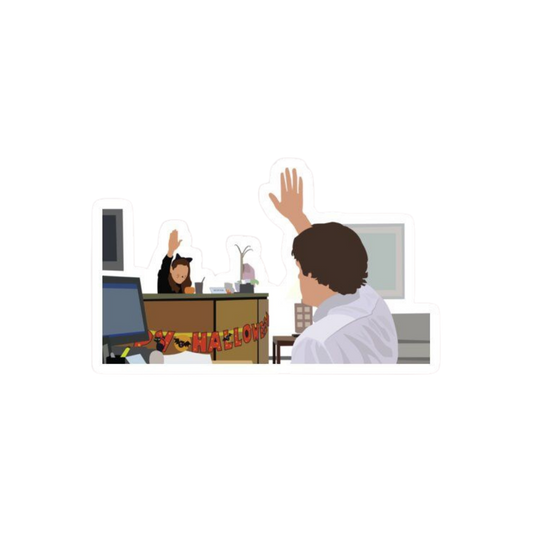 The Office Greeting | The Office Premium Sticker | TV Series