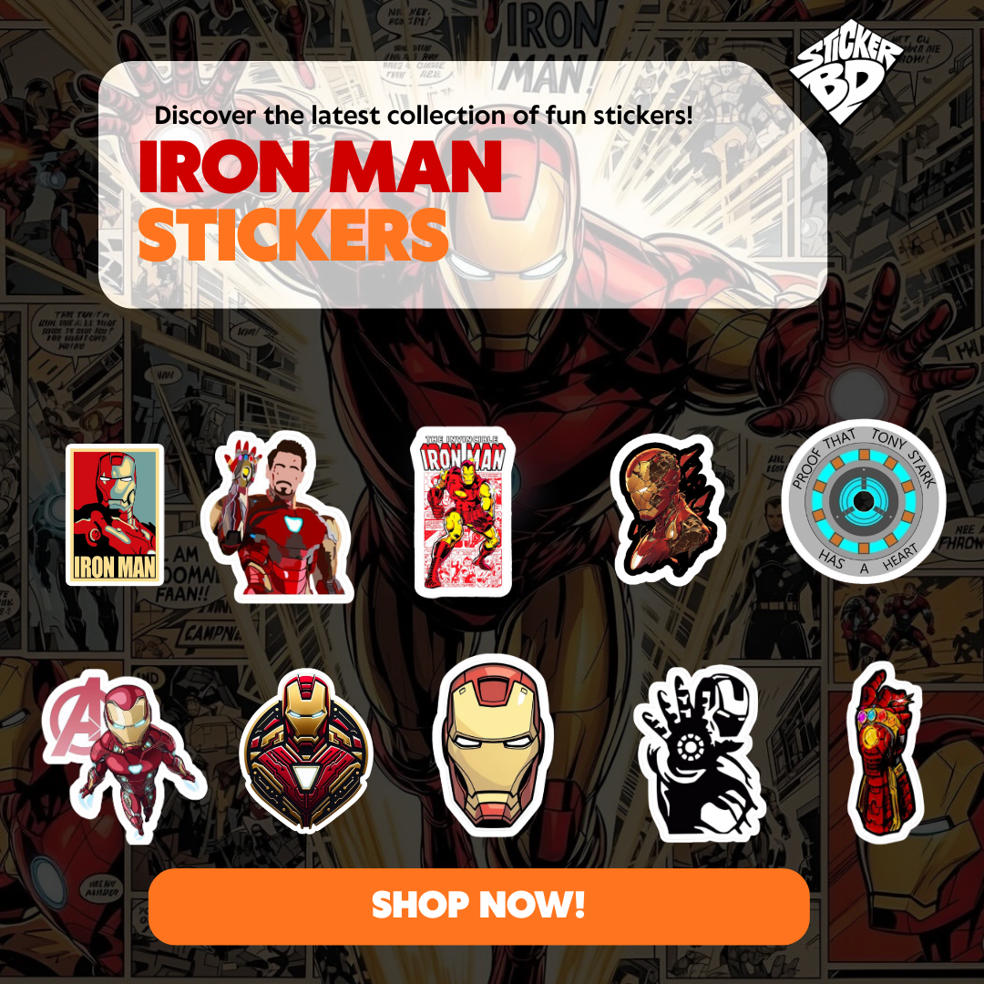Iron Man Sticker Bundle