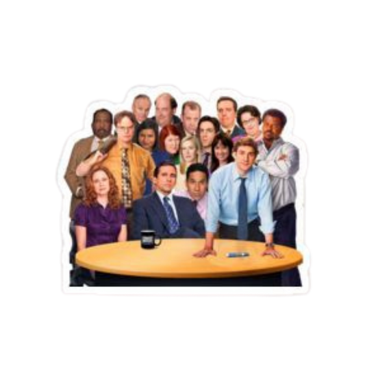 World of The Office | The Office Premium Sticker | TV Series