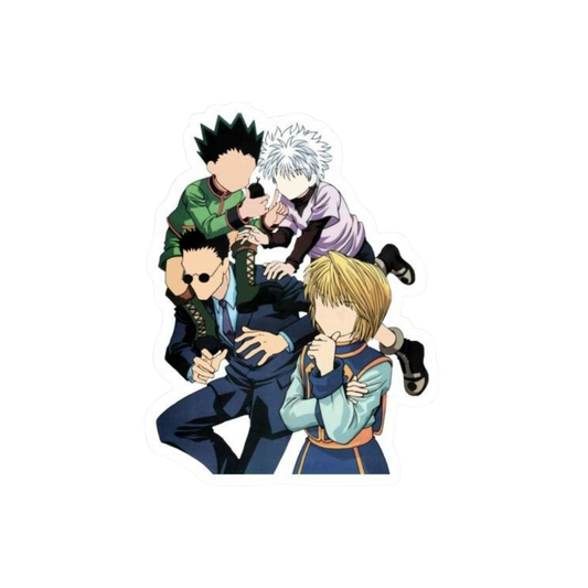 Hunter X Hunter anime stickers group