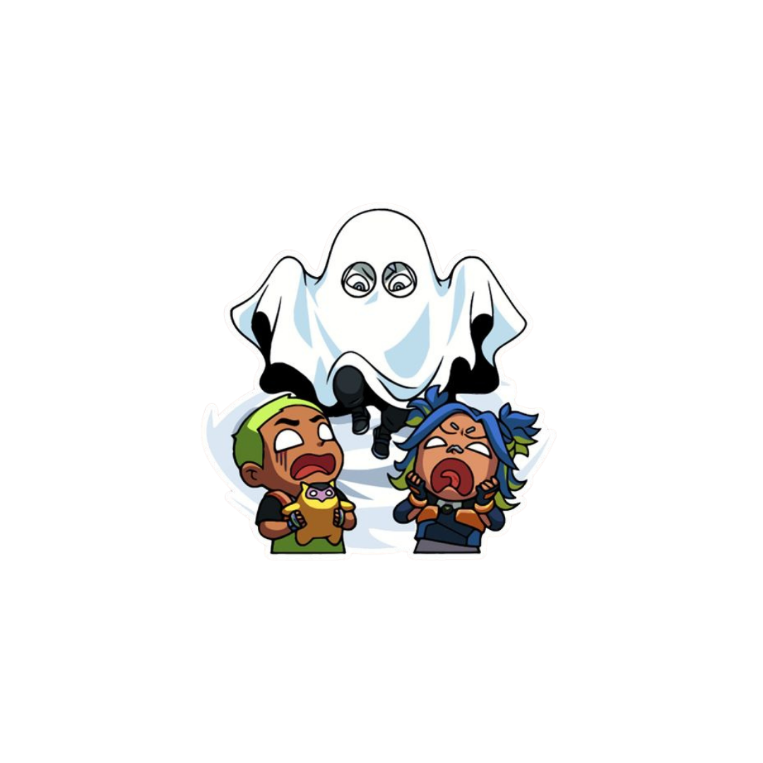 Jett Gekko Neon Valorant stickers