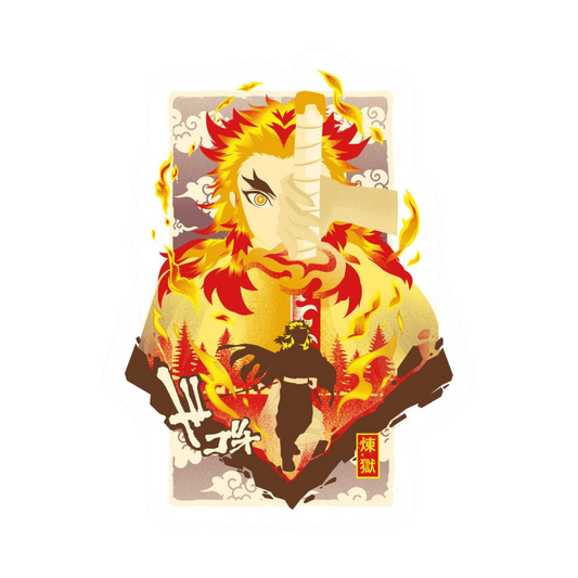 Kyojuro Rengoku 7 | Demon Slayer Sticker | Anime
