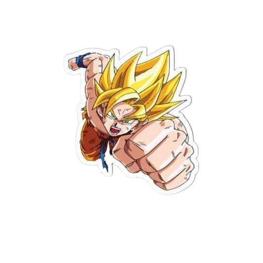 Son Goku Fly Dragon Ball Z Anime stickers