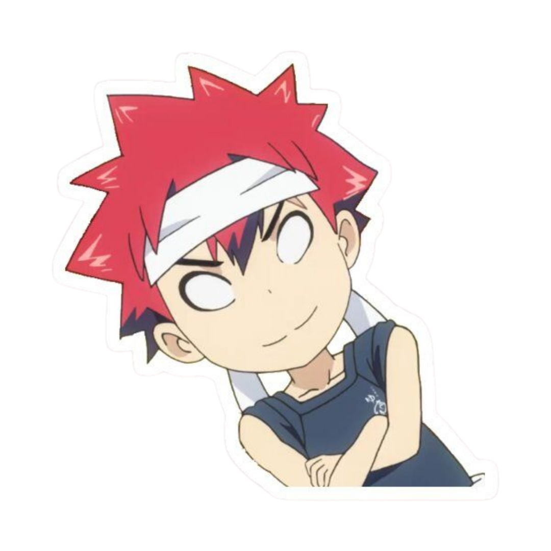 Yukihira Soma 7 | Food Wars | Anime Sticker