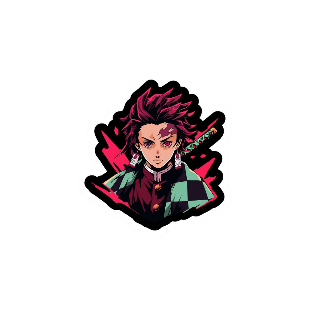 Tanjiro 2 Demon Slayer Anime Sticker