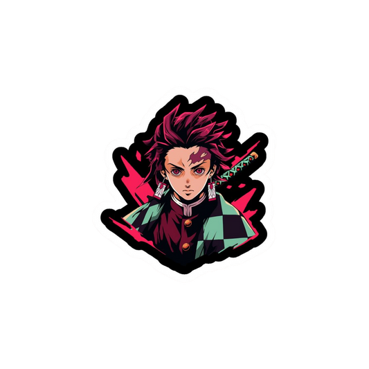 Tanjiro 2 Demon Slayer Anime Sticker