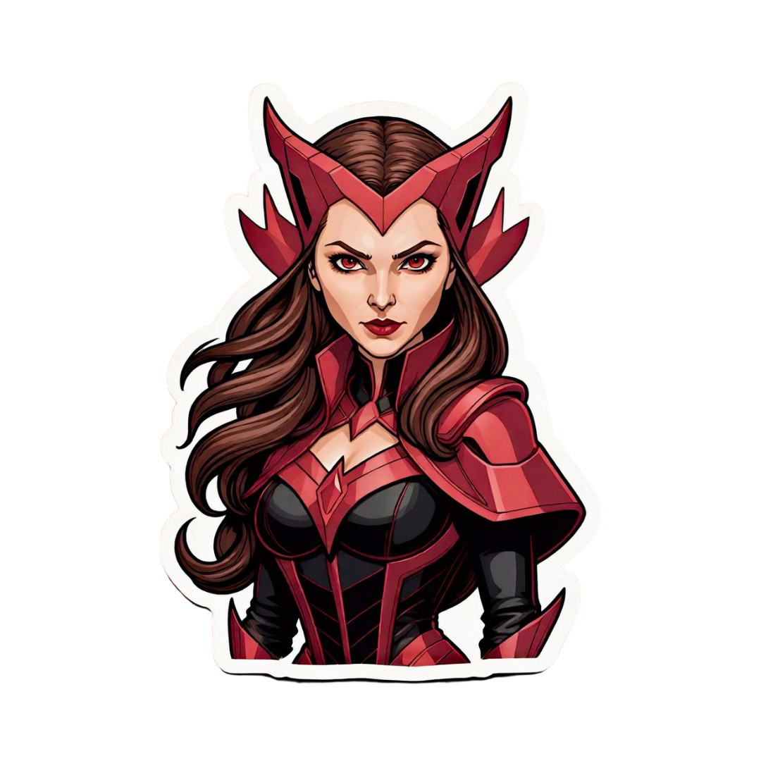 The Scarlet Witch 10 | The Scarlet Witch Premium Sticker | Movie