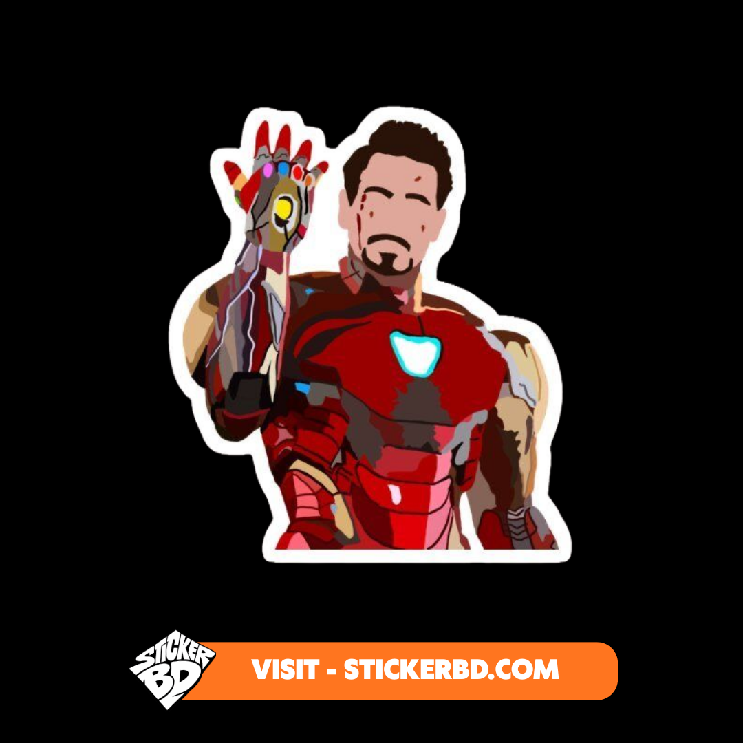 Iron Man Sticker Bundle
