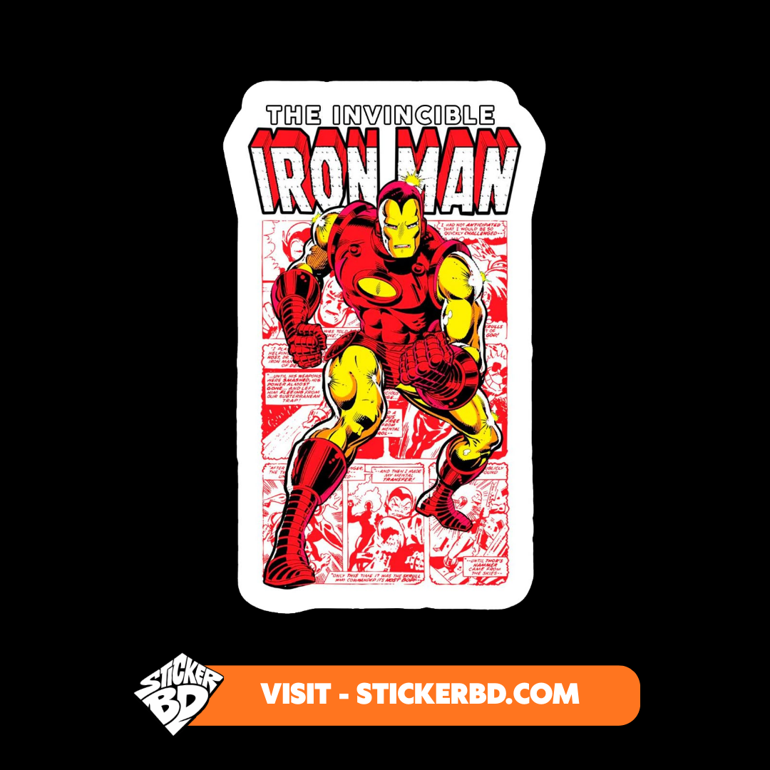 Iron Man Sticker Bundle