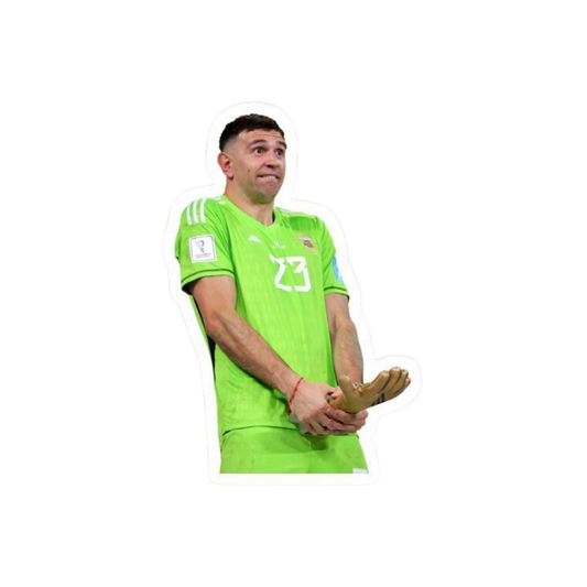 Golden Gloves Martinez | Argentina Football Sticker | Football Team