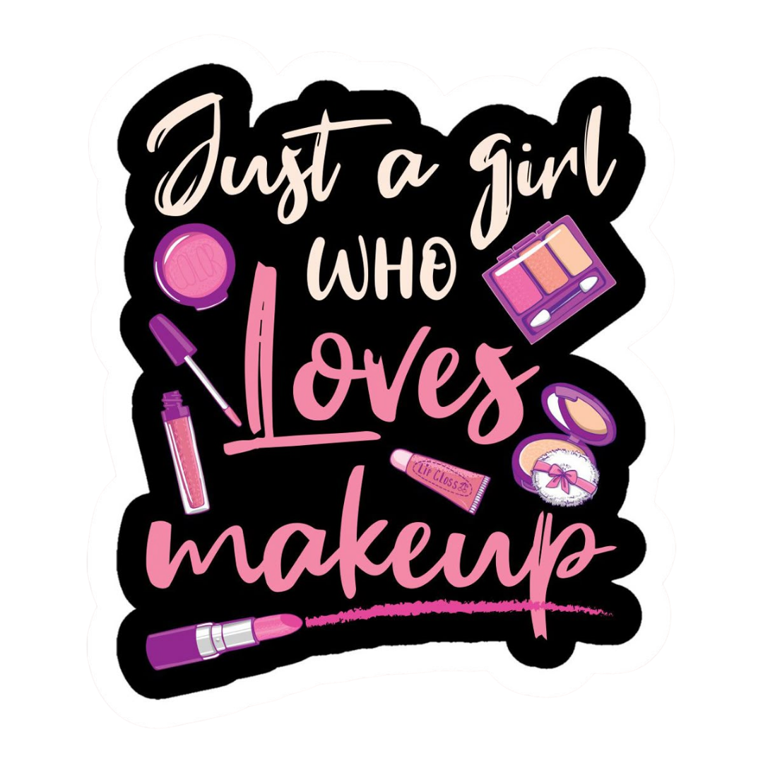 Pink Sticker 84 | Women Pink Barbie Lady | Aesthetic Girl Power Premium Sticker