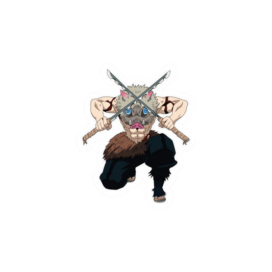 Inosuke Demon Slayer Anime Sticker