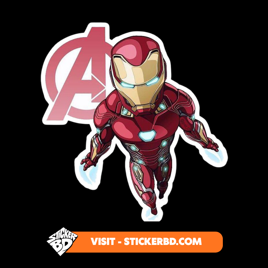 Iron Man Sticker Bundle