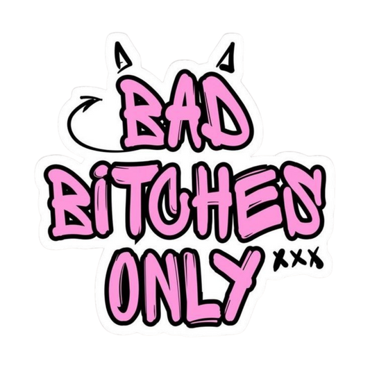 Pink Sticker 86 | Women Pink Barbie Lady | Aesthetic Girl Power Premium Sticker