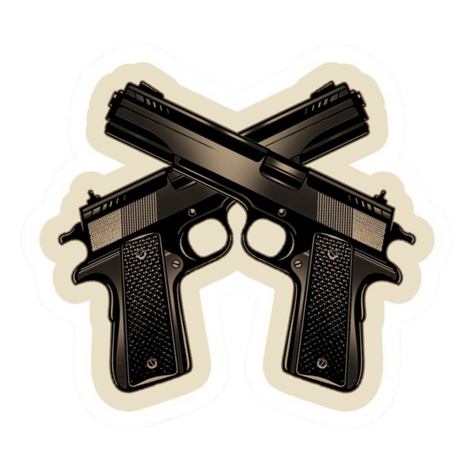 Guns & Booms | Guns & Booms Premium Sticker | Action Grapics