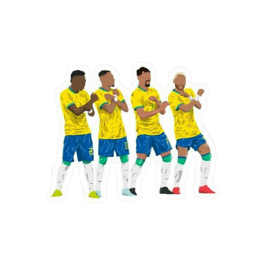 Goal Celebration | Brazil Football Sticker | Football Team