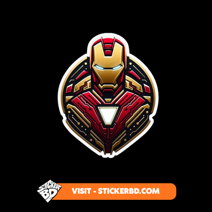 Iron Man Sticker Bundle