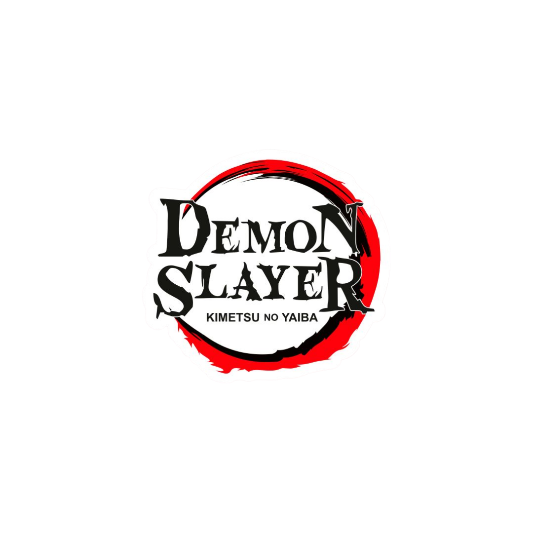 Demon Slayer Logo Anime Sticker