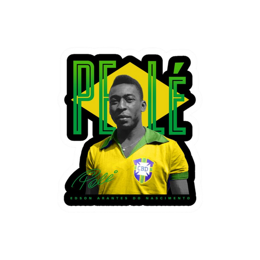 Pele | Brazil Football Sticker | Football Team