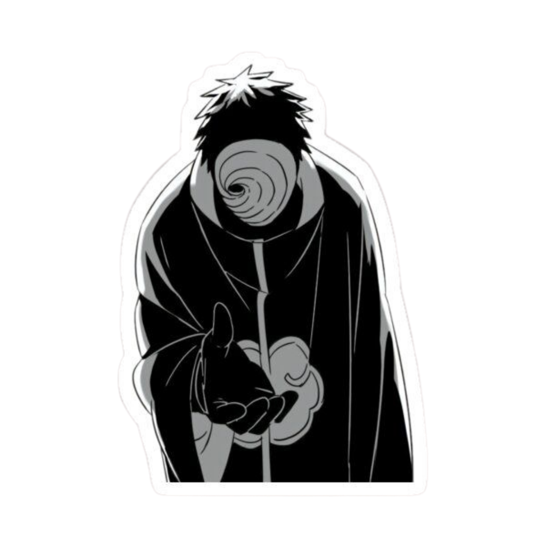 Obito Uchiha Naruto Sticker – Premium Anime Sticker | StickerBD