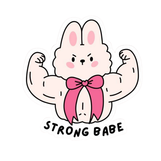 Pink Sticker 8 | Women Pink Barbie Lady | Aesthetic Girl Power Premium Sticker