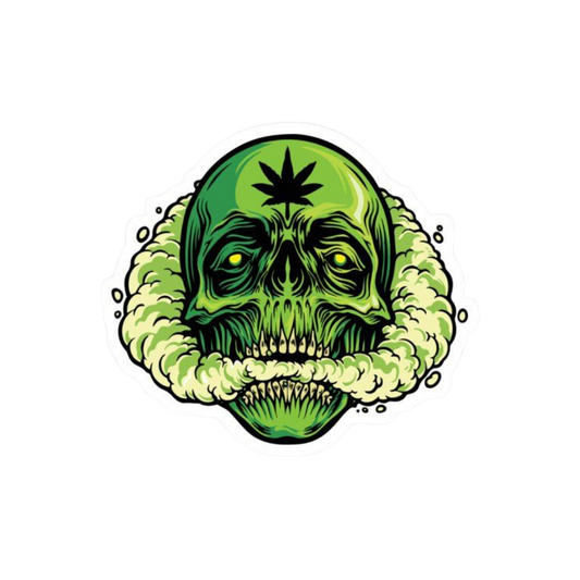Skull Hemp sticker