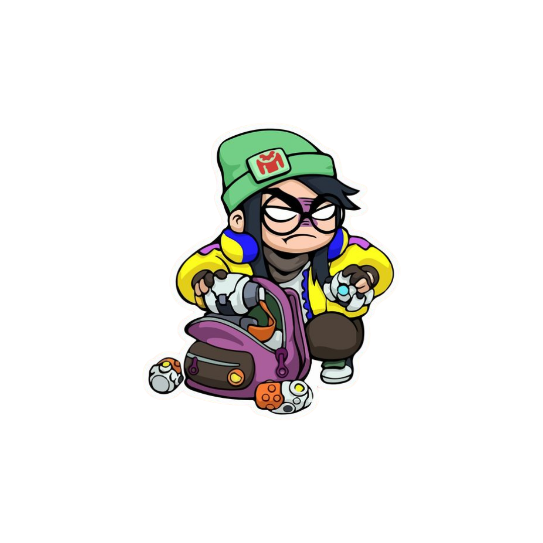 Killjoy Techies Trouble Valorant stickers