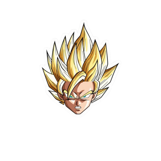 Son Goku Head Dragon Ball Z Anime stickers