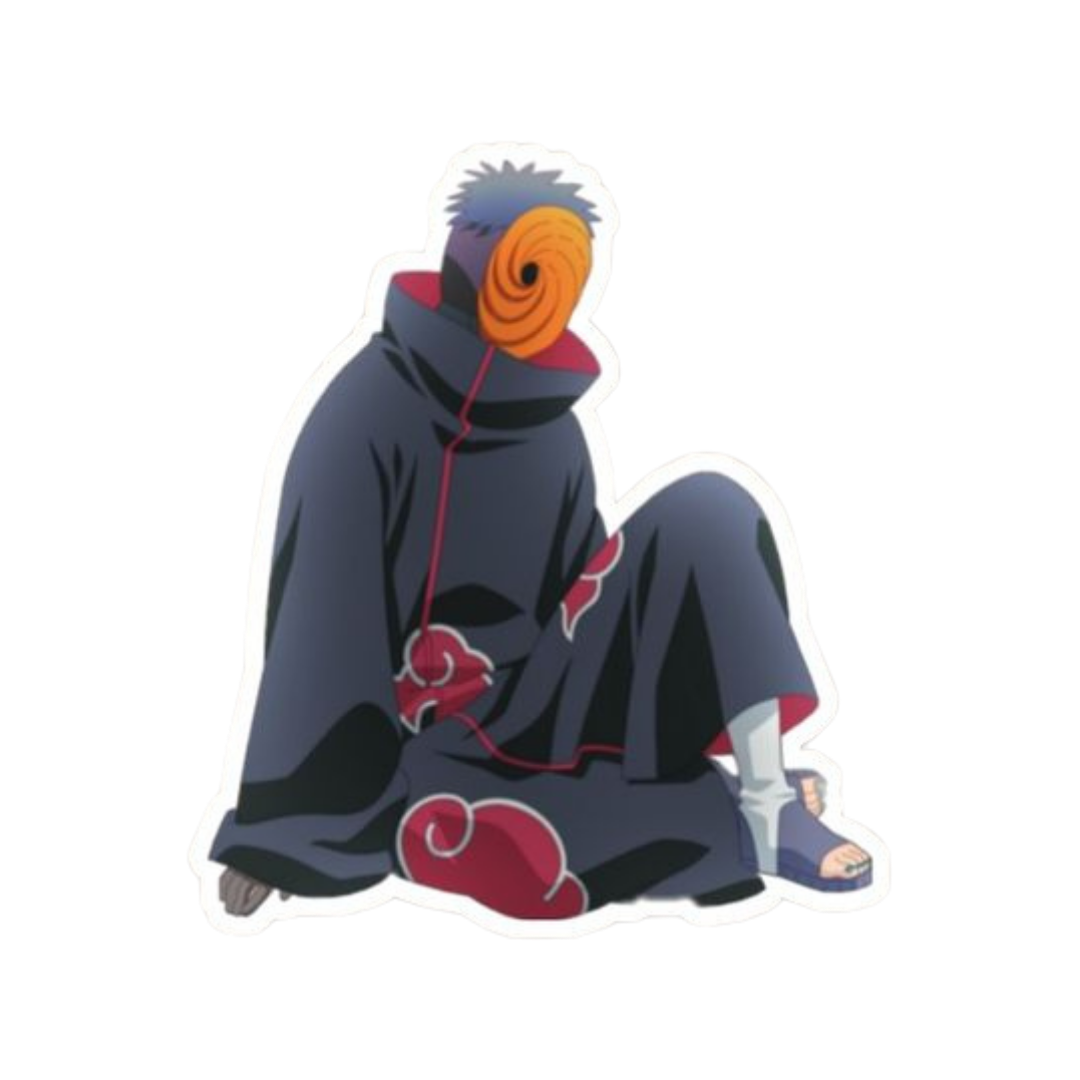 Obito Uchiha Naruto Sticker – Premium Anime Sticker | StickerBD