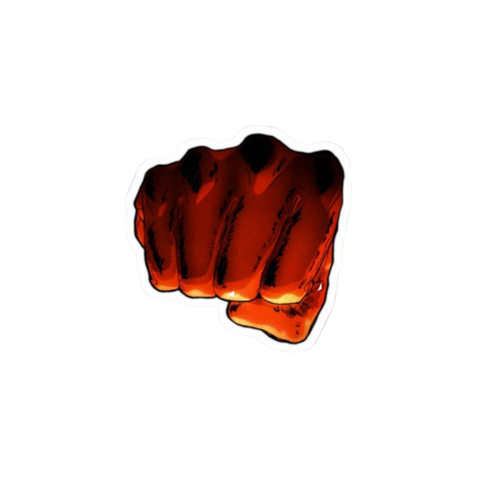 Punch One Punch Man Anime Sticker