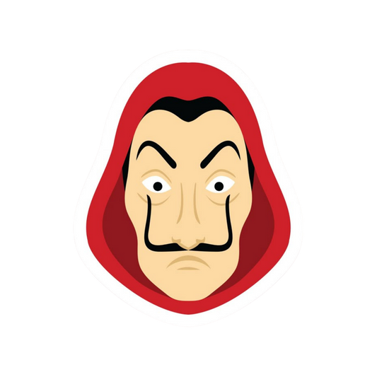 Hall of Money Heist | Money Heist Premium Sticker | TV Series