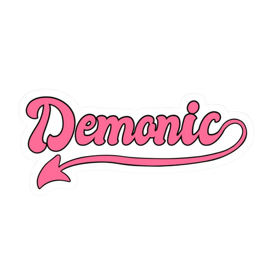 Pink Sticker 93 | Women Pink Barbie Lady | Aesthetic Girl Power Premium Sticker