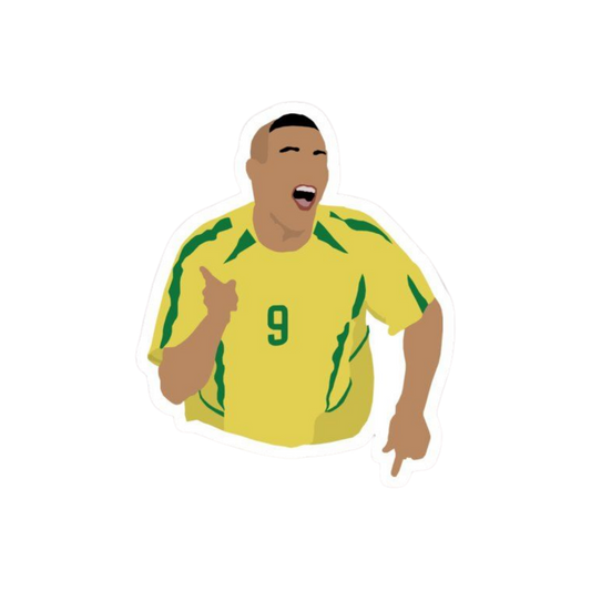 Ronaldo 9 | Brazil Football Sticker | Football Team